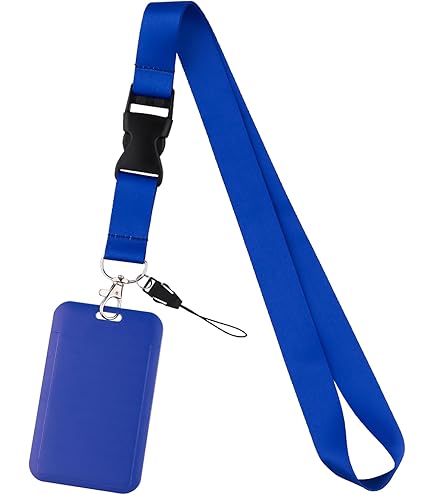 Porta Gafete Con Cordon, Porta Credencial Gafete, Con Clip Retráctil Para Carrete. Sujetador De Insignia Soporte De Tarjeta ID, Para Médico, Profesor, Estudiante, Personal De Oficina (red