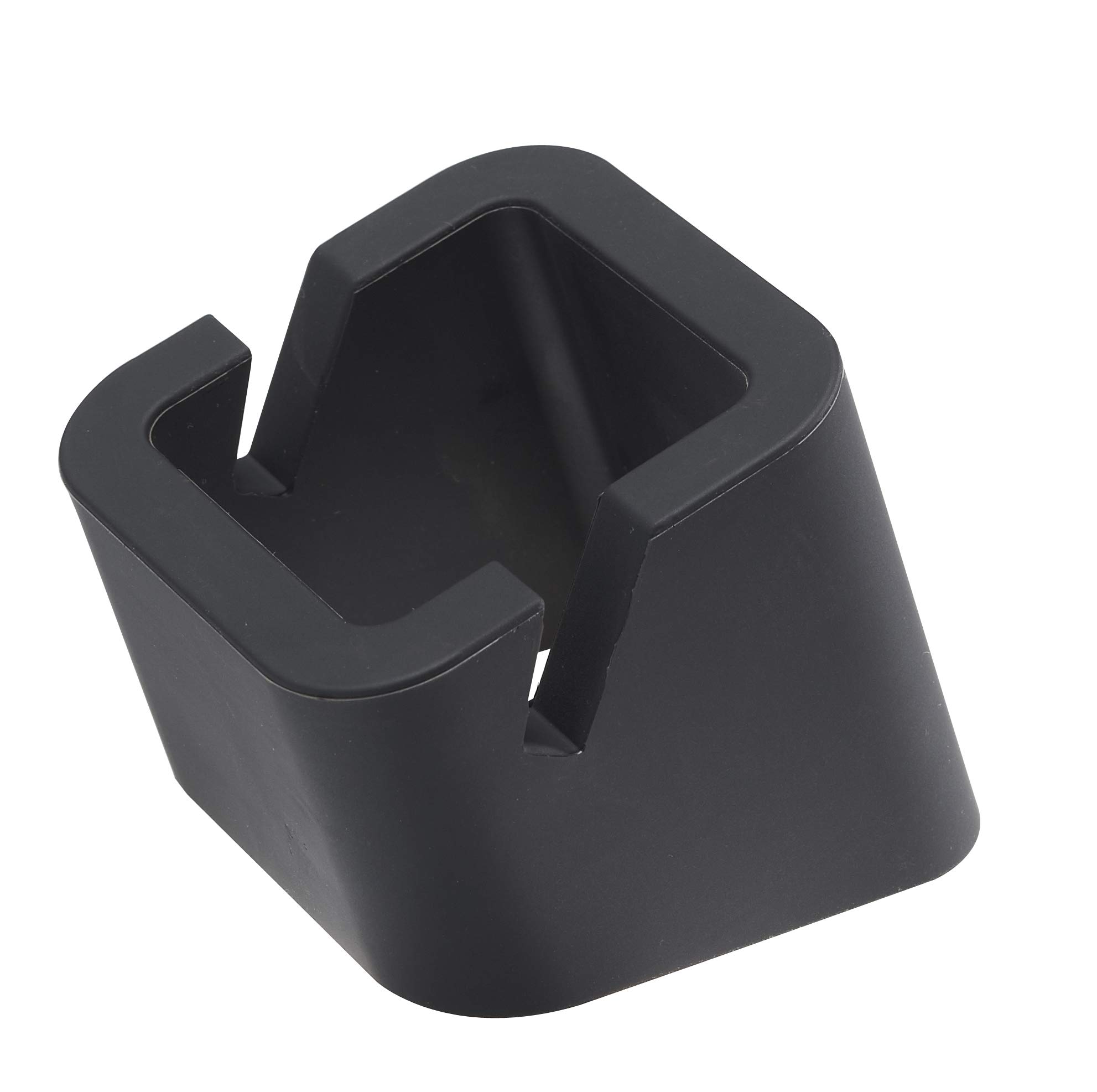 Yamazaki 7768 SQUARE Tablet Stand, white, Silicone, Minimalist, 7 x 8.7 x 6.3 cm