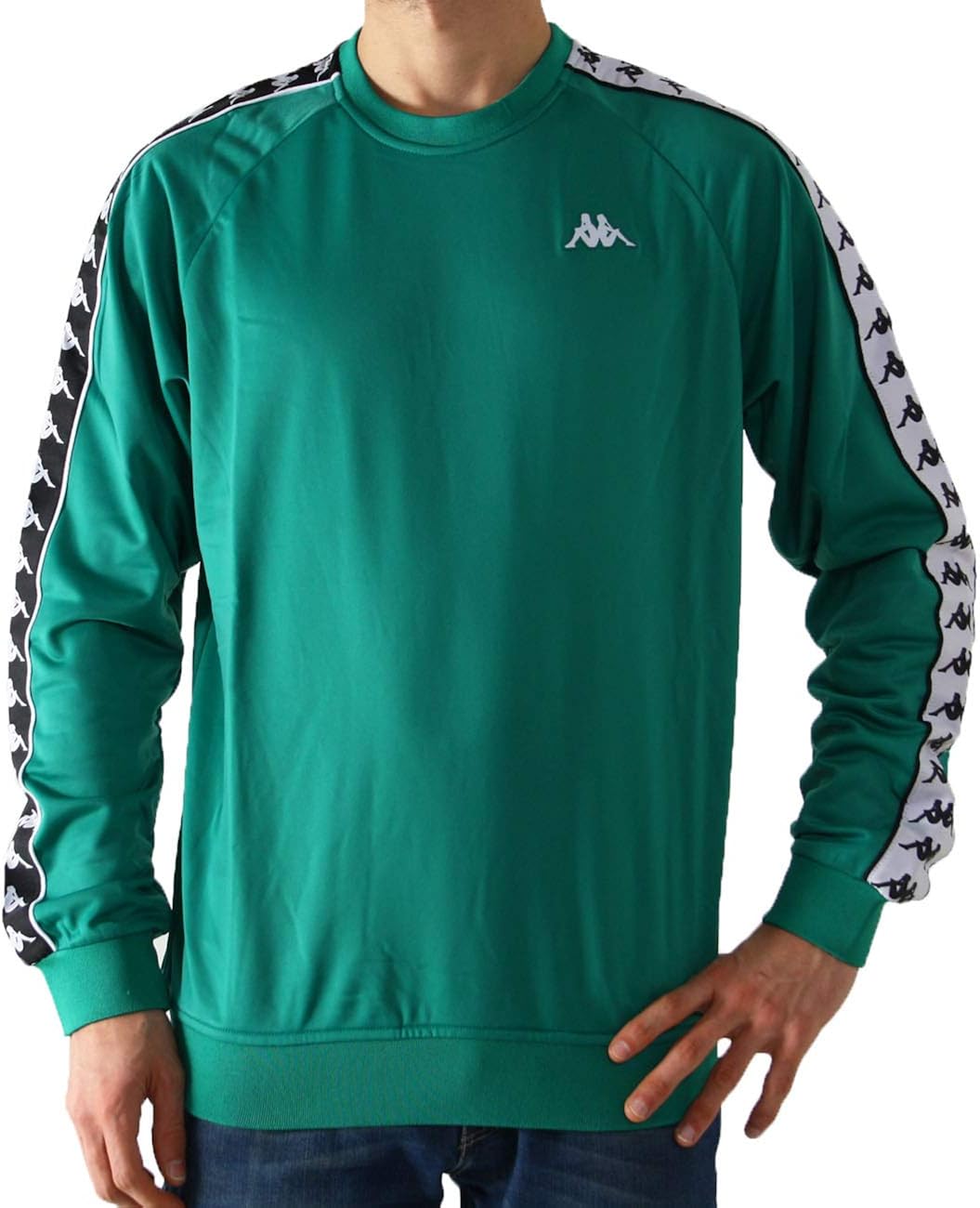 Kappa Sudadera para hombre Verde M Amazon.es Ropa y accesorios
