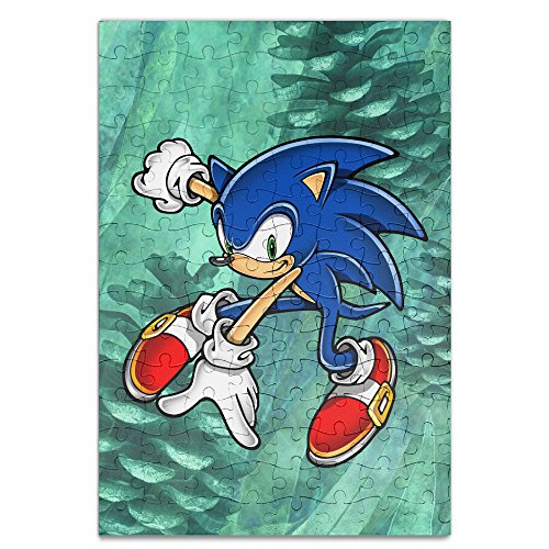 Uleandy Sonic The Hedgehog Personalized Picture Print Jigsaw Puzzle Puzzle A4 120 Pieces Buy Online In Botswana At Botswana Desertcart Com Productid 34866878
