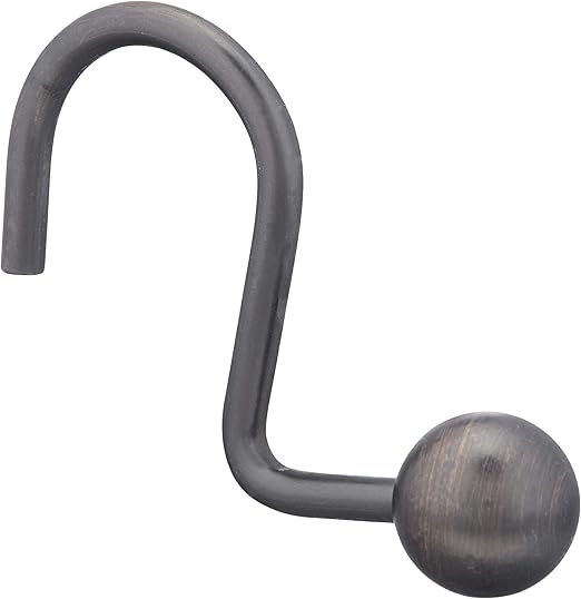 Amazon Com Amazonbasics Shower Curtain Hooks S Shaped Hooks