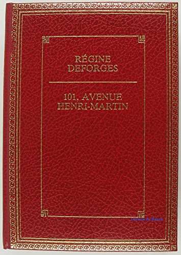 101, avenue henrimartin 9782261014538 Books