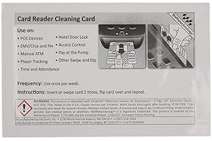 KIC TEAM KICTEAM POS CREDITCARD, READER CLEAN CARDS-40CT