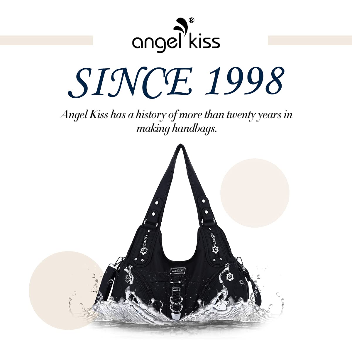 Angel Kiss Angelkiss Hobo Purses and handbags for Women Satchel Handbag Women Purses Large Daily Shoulder Bags