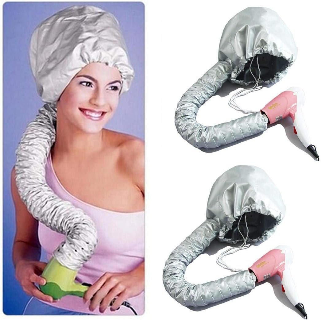 Pongaps Perm Cap Positioning Hairdressing Tool Bonnet Dryer Attachment Hair Dryer Comb Attachments