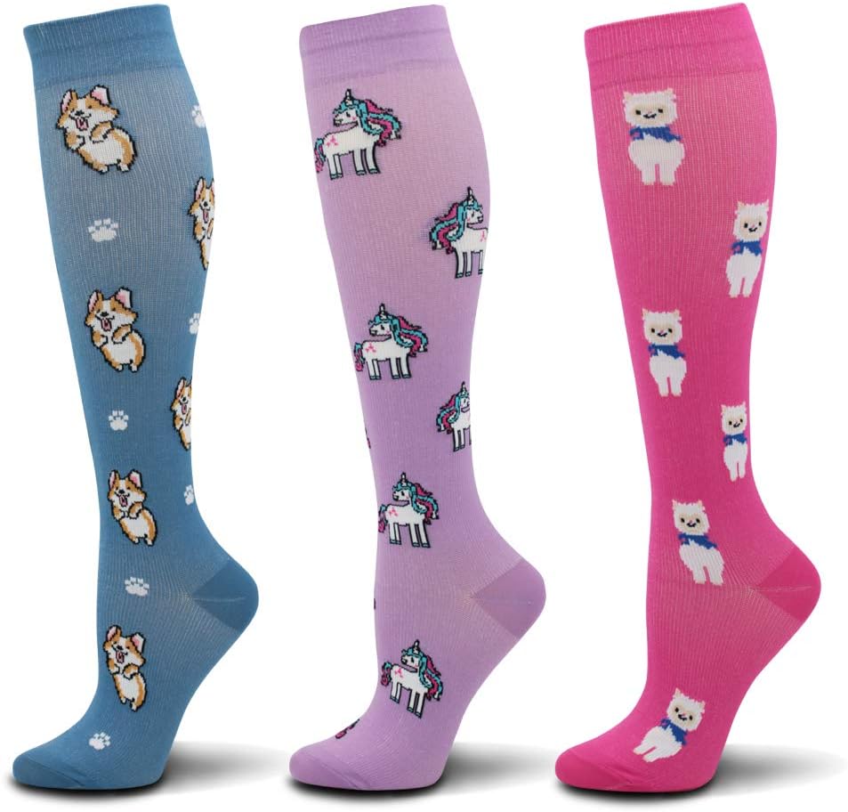 Compression Socks Women (Best Support,1525mmhg,Cute,Fun,Novelty