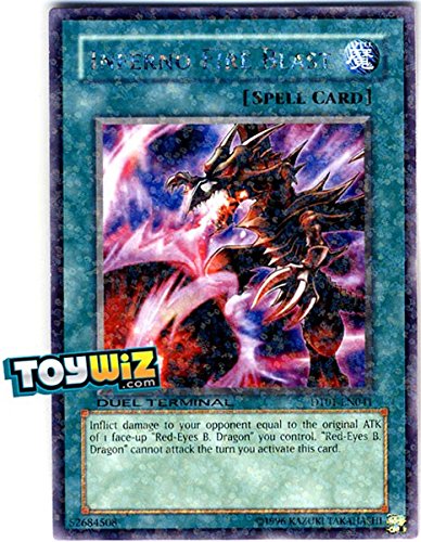 Yu-Gi-Oh! - Inferno Fire Blast (DT01-EN041) - Duel Terminal 1 - 1st Edition - Rare