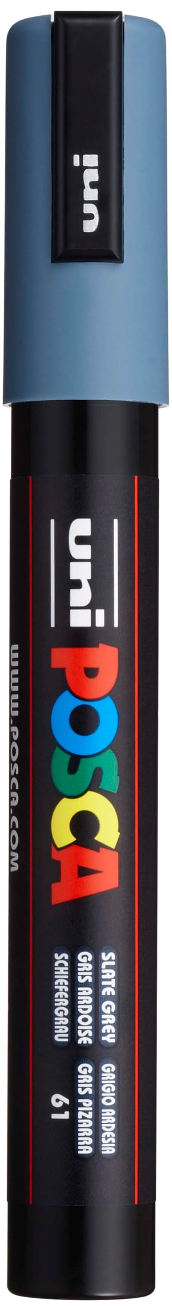 SG Education Pc-5M Uni Posca Bullet Tip, Slate Grey