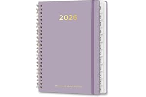 2026 Planner, Weekly and Monthly Agenda 2026, Calendar Book Academic Planner Jan 2026 - Dec 2026, College & Office Essentials