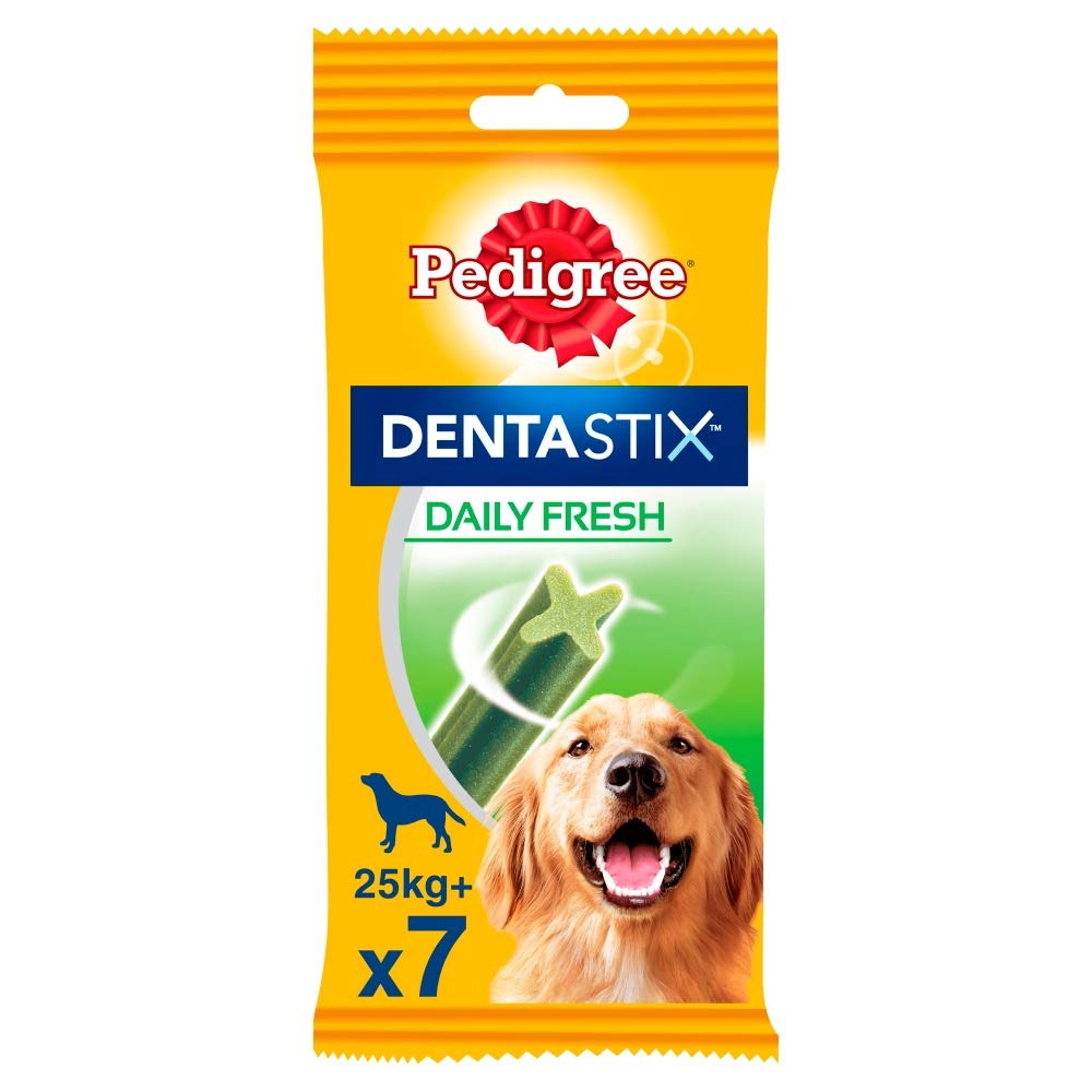 PedigreeDentaStix Daily Fresh for Large Dogs 25 kg+, 7 Sticks, 270 g