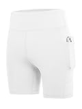 DEVOROPA Girls 5" Spandex Volleyball Shorts Stretch
