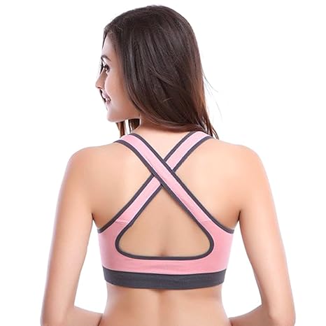 reggiseno con incrocio sulla schiena