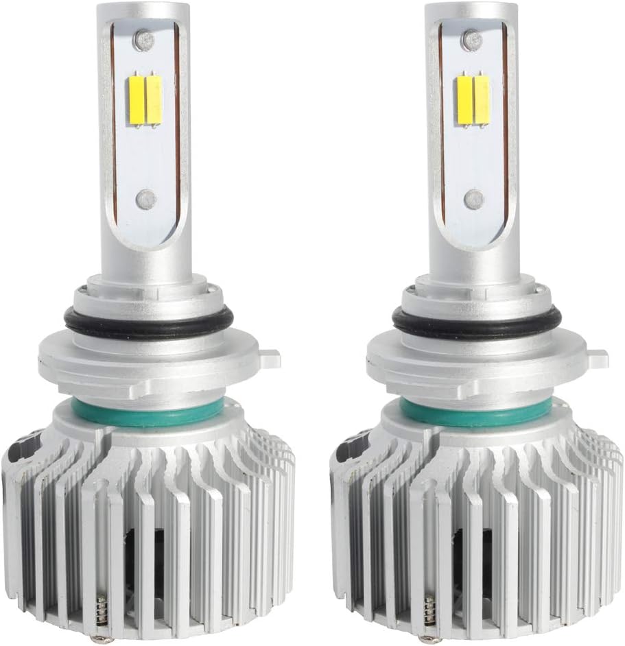 Fadyshow 9005 HB3 LED Headlight All-in-One Conversion Kit 60w 8000lm High/Low/Adjustable Tricolor light Beam