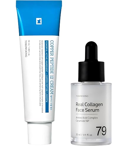 Amazon.com: K-Beauty Anti-Aging Duo: TOSOWOONG 9 Peptide Serum and