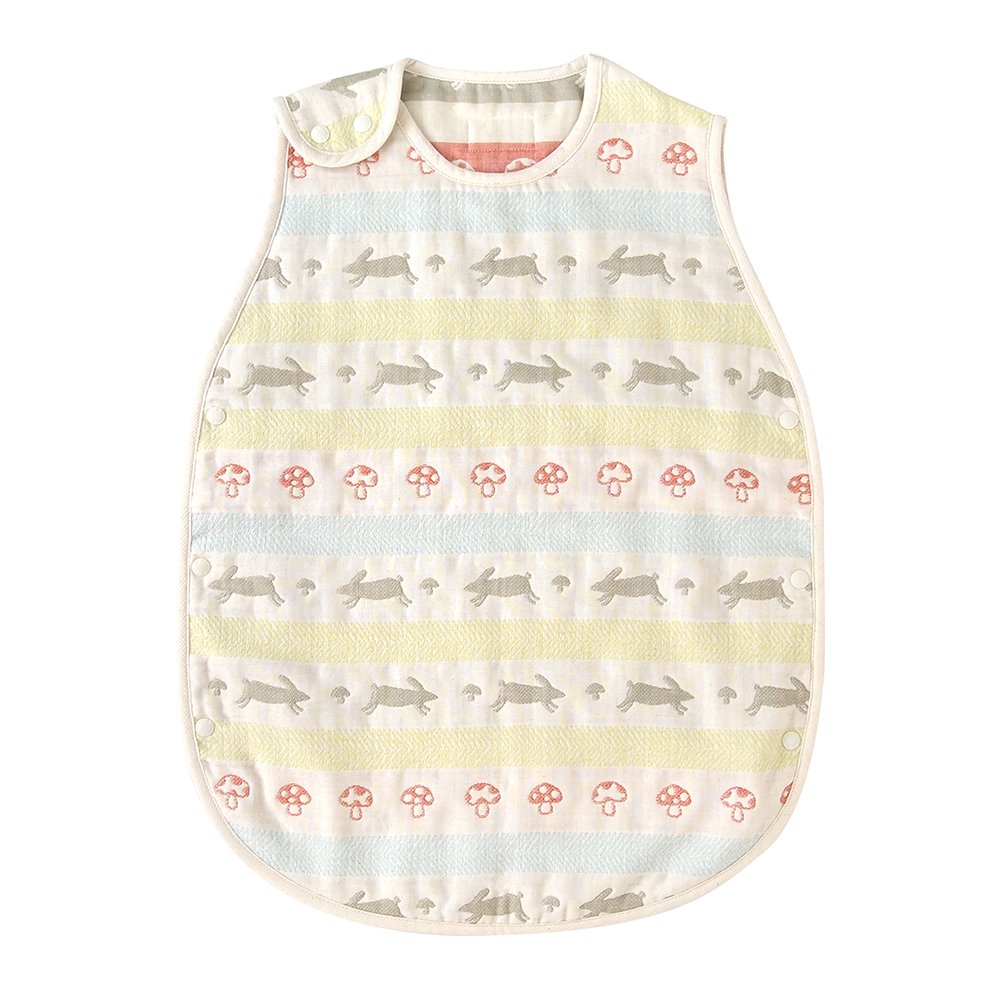 10mois ふくふくガーゼ トドラーキッズスリーパー コットン100%の商品画像