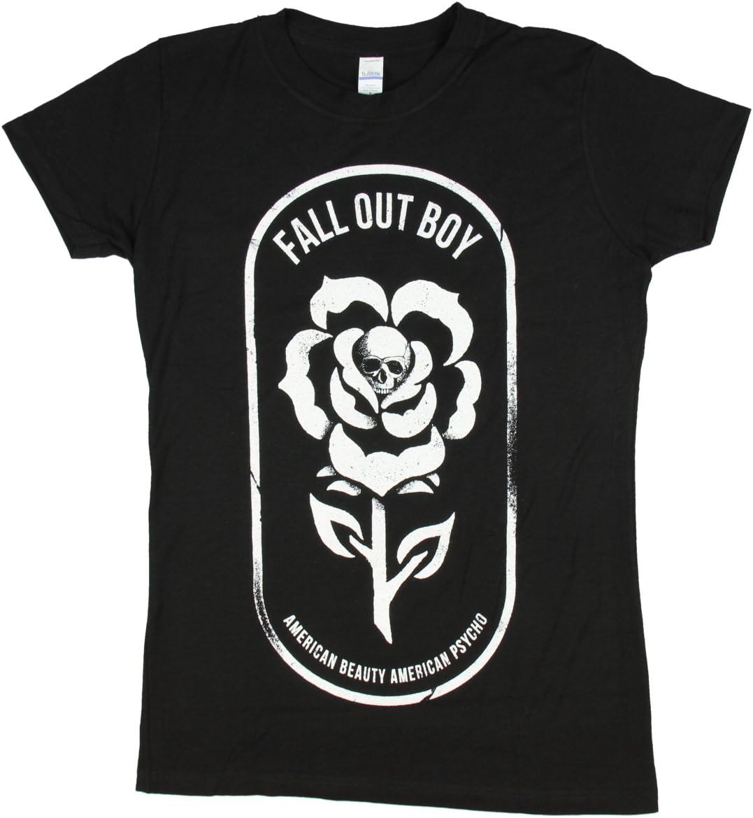 Fall Out Boy American Beauty/American Psycho Flower Girls T-Shirt
