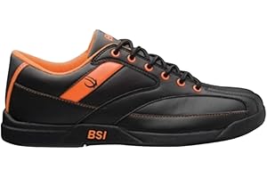 BSI BOWLER'S SUPERIOR INVENTORY, INC. BSI Mens Sport Shoe - Lightweight Leather Bowling Shoes with Smooth Slide Sole for Men