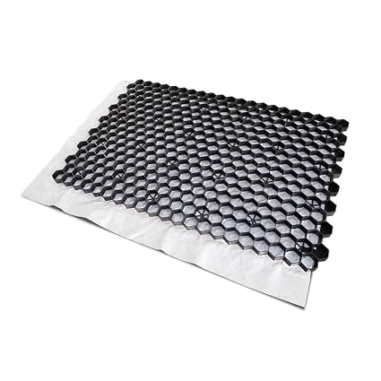 Grava rejilla eurog Ravel® con control de maleza, Negro, 133 m² ...