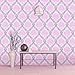 LIFAVOVY Pink Damask Peel and Stick Wallpaper Waterproof Removable Wall Paper Decorative Self Adhesive Shelf Drawer Liner Roll 17.7