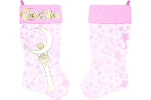 JUST FUNKY Sailor Moon Pink & Gold Christmas Stocking Standard