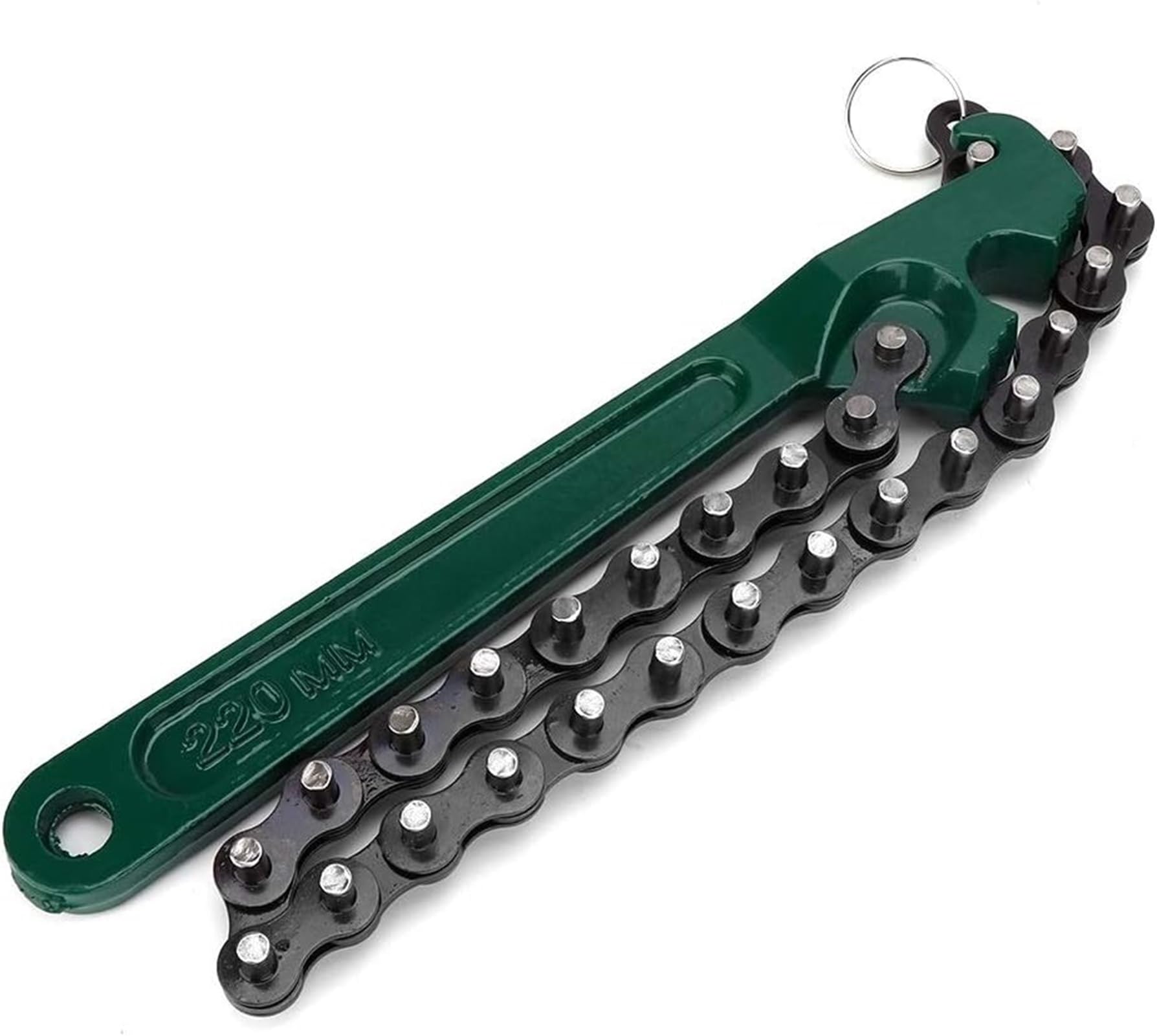 KSTE Chain Wrench Oil Filter, 9inch Chain Type Oil Filter Wrench Removal Universal Auto Car Repair Tools