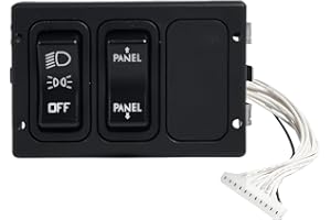 Irland-nan 901-5107 Heavy Duty Headlight Switch Panel 2512518C91 3533417C91 Compatible with International 3200 4200 4300 4400