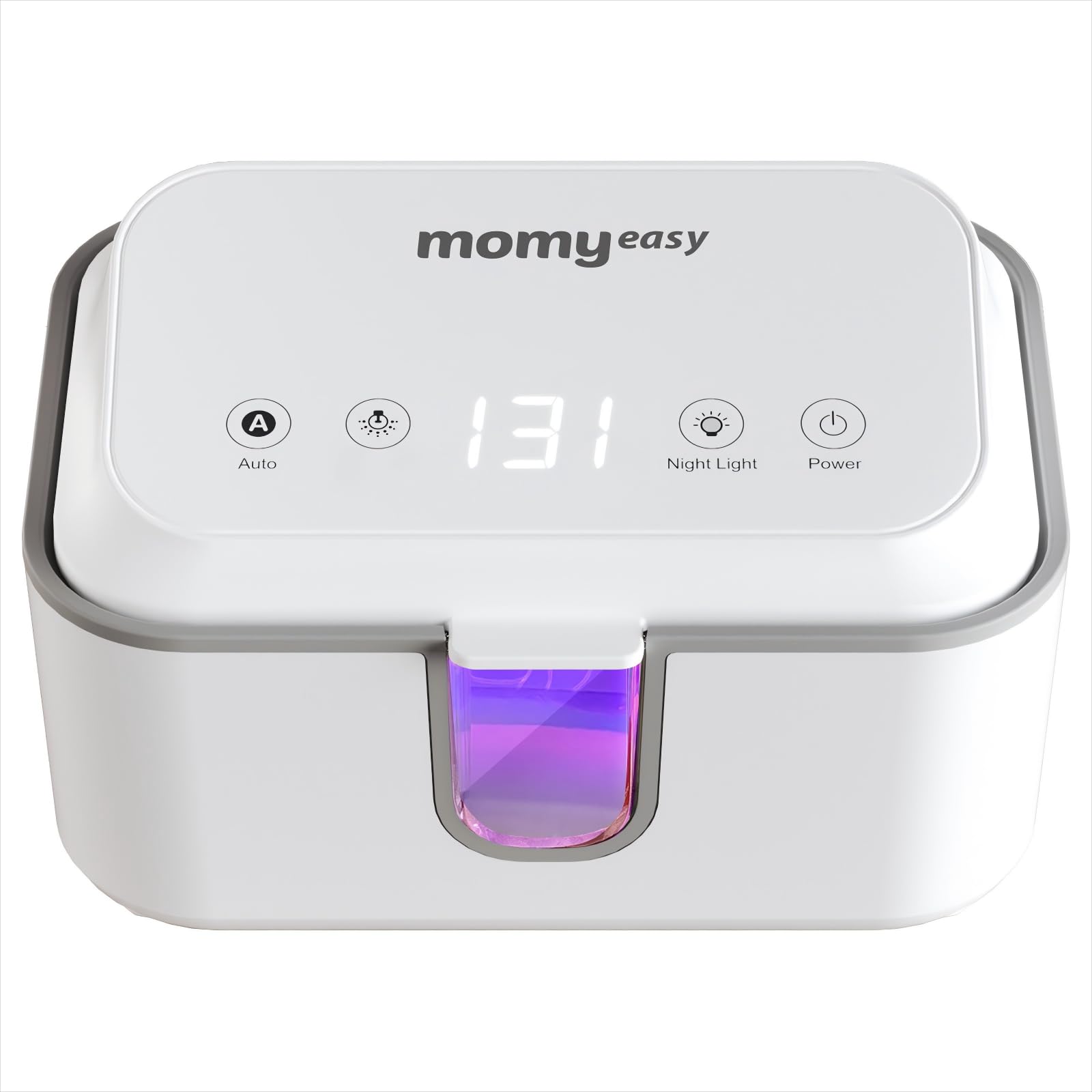 Photo 1 of MOMYEASY Baby Wipe Warmer, Large Capacity Wipes Dispenser with 3 Temperature Modes, Even Heating Diaper Wipe Warmer with Night Light, Wipes Warmer for Babies/Adults