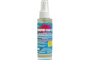 RapidTac II Application Fluid for Vinyl Wraps Decals Stickers 4oz Sprayer