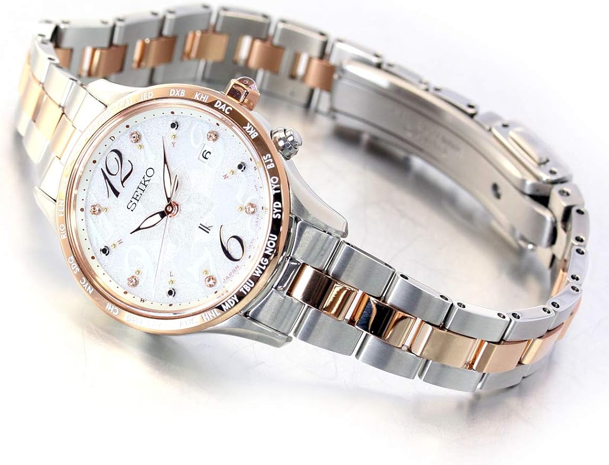 Amazon セイコー Seiko ルキア Lukia ソーラー 電波 19 クリスマス限定モデル 腕時計 レディース Ssvv044 レディース腕時計 腕時計 通販