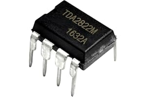 VANXY 20PCS TDA2822M TDA2822 Dual Audio Amplifier dip-8