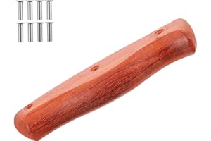 VICASKY 2 pcs Wooden Knife Handle Replacement Hardwood Handles for Kitchen Knives Strong and Practical with