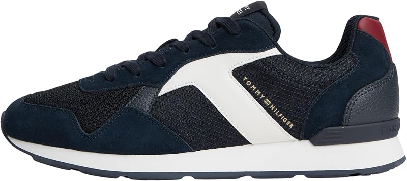 Hombres T Hilfiger Core Mix Runner FM0FM06001 Low Top, Azul (RWB), 7 — foto 1 de 6