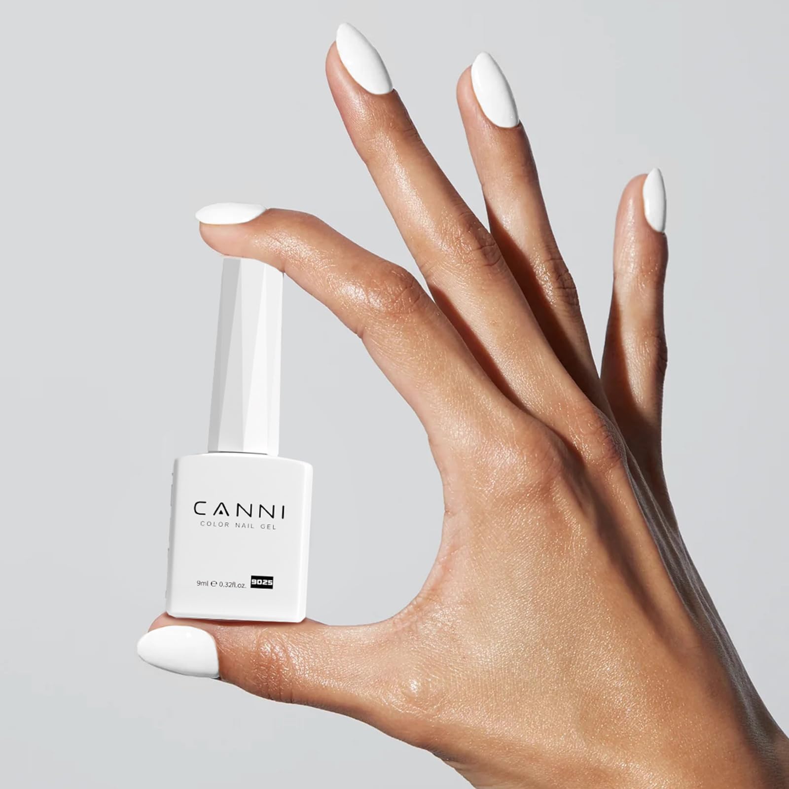 Mua CANNI White Gel Nail Polish, 1Pcs Pure White Gel Polish Color High ...