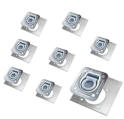 Recessed D-Ring 6,000 lb. Cap. Tiedown Anchors