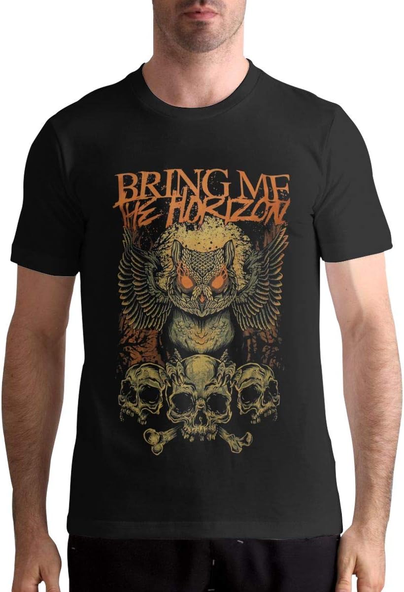 Bring Me The Horizon Shirt Summer Leisure Tee Men's Cool Short Sleeve Cotton
