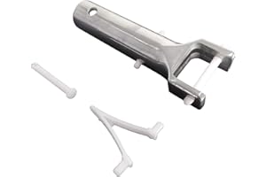 Tech Team Cast Aluminum Vacuum Head Adapter Repair Kit – Universal Fit for Pool & Spa Vacuum Heads | Includes Adapter, Swivel Pins & Clips | Restore Maneuverability & Extend Equipment Life