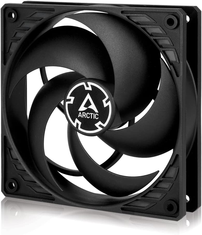 ARCTIC P12 120mm PC Fan 1800 rpm Static Pressure Quiet Black