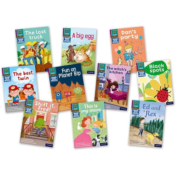Read Write Inc - Phonics Red Ditty Book Bag Books Pack of 10