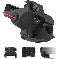 Laser Sight For Pistol Airsoft Pistols Feyachi PL-31 Laser Sight Compact Shockproof Red Dot Laser Sight With Picatinny Rail For Pistol Airsoft Laser Laser For Gun