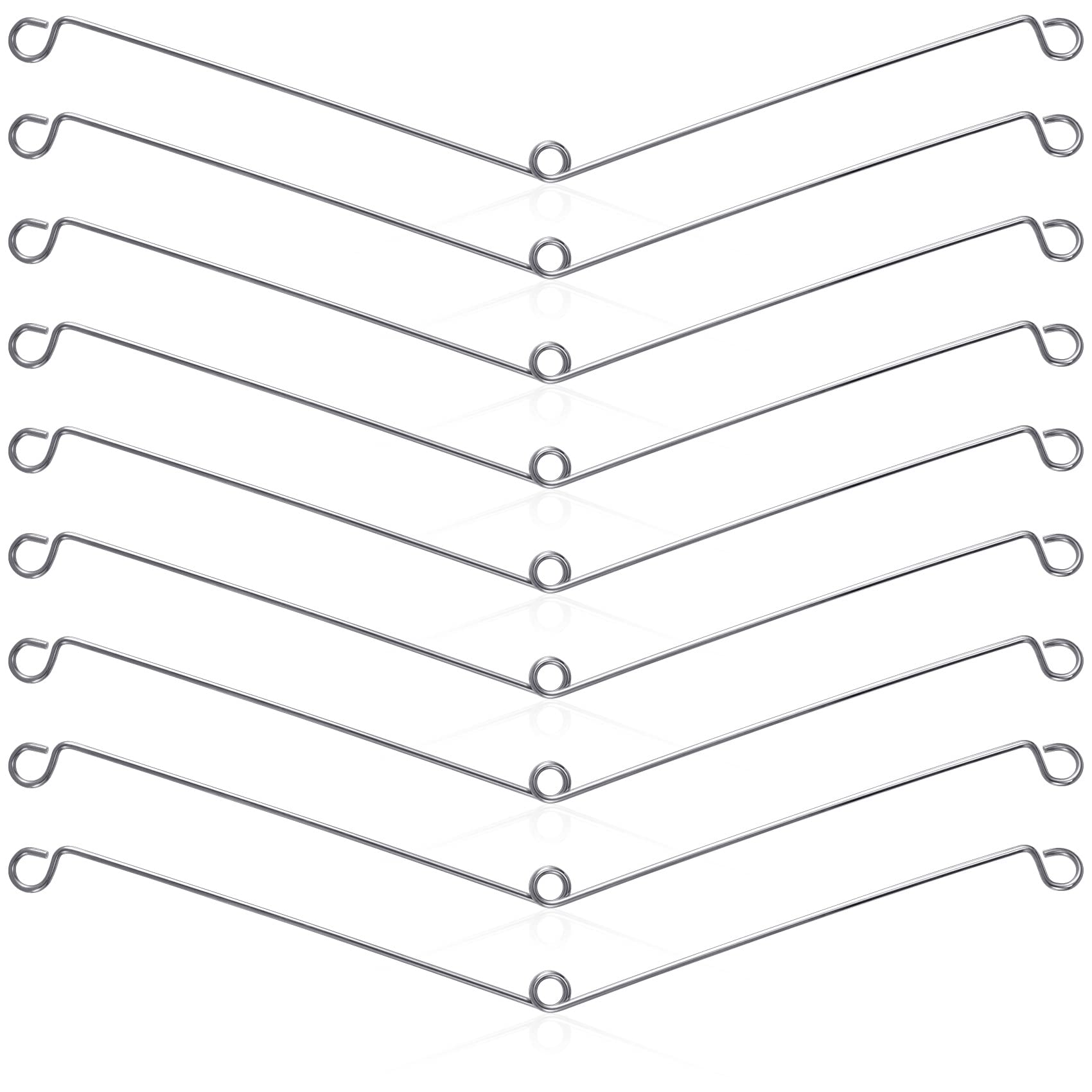 Photo 1 of OIIKI 10Pcs Recessed Lighting Springs Clips Recessed Lighting, Torsion Spring Clips Metal, Recessed Light Covers Trims for Recessed Lighting Accessories