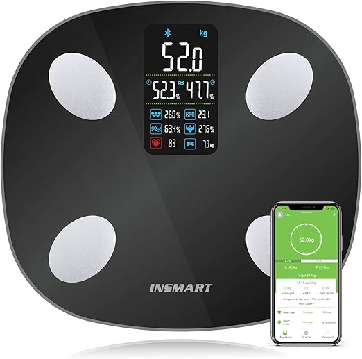 Scales for Body Weight, INSMART Updated Weighing Scales for Bathroom