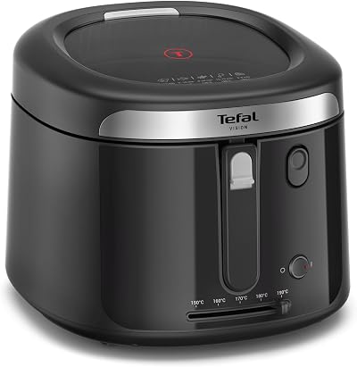 Tefal Vision Fry Deep Fryer 3L 2100W Grandview Window Black FF2528G0