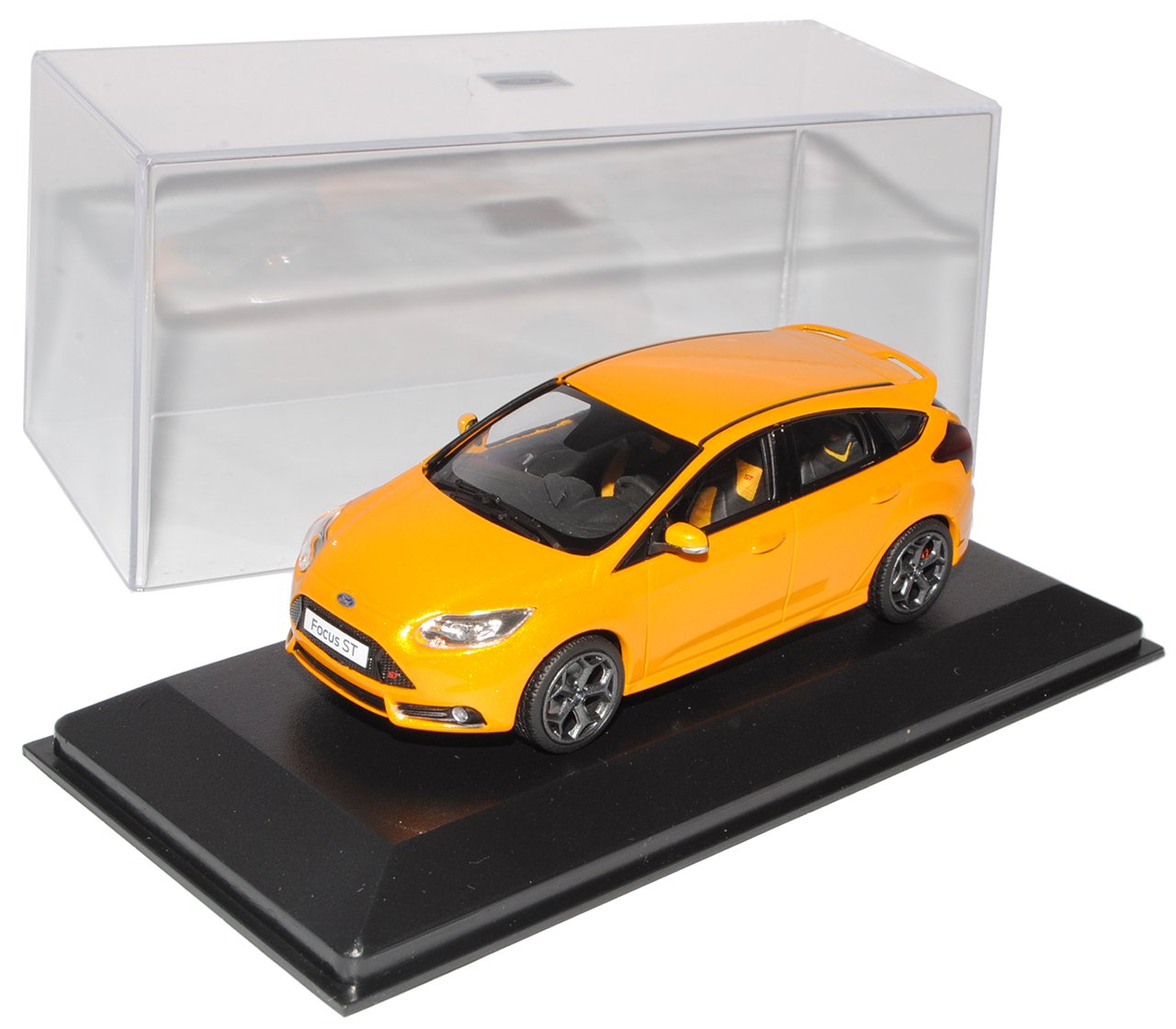 Ford Focus St Orange 5 TÜrer Ab 2010 3. Generation Dyb 1/43 Minichamps Modell Auto Modellauto