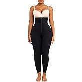 SHAPELLX Women High Waist Leggings Tummy Control ElasticFuse Waistband Shaping Leggings Waist Trainer Yoga Pants