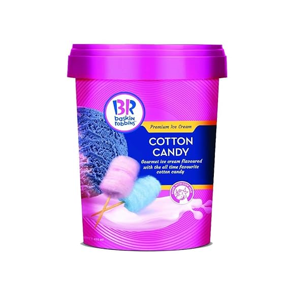 Baskin Robbins Ice Cream Cotton Candy 450ml Amazon In Grocery Gourmet Foods