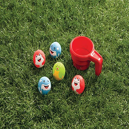 little tikes 0050743173752 Spiralin' Seas Water Table-Garden Game-Encourages Active and Imaginative Play-Includes 5 Balls and 1 Cup-for Toddlers from 24 Months to 6+ Years, Black