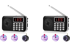 Mucalam 8 Pcs Spirit Box Equipment Kit,with 2 LED Cat Ball 1 Spirit Box Speaker Paranormal Equipment Kit for Home Outdoor
