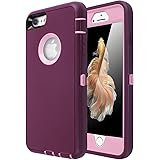 iPhone 6 Case, iPhone 6S Case [Heavy Duty] AICase Built-in Screen Protector Tough 3 in 1 Rugged Shorkproof Cover for Apple iP