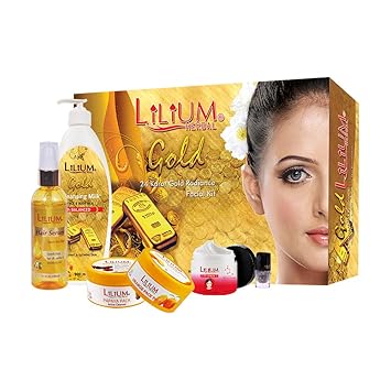 lilium gold facial kit