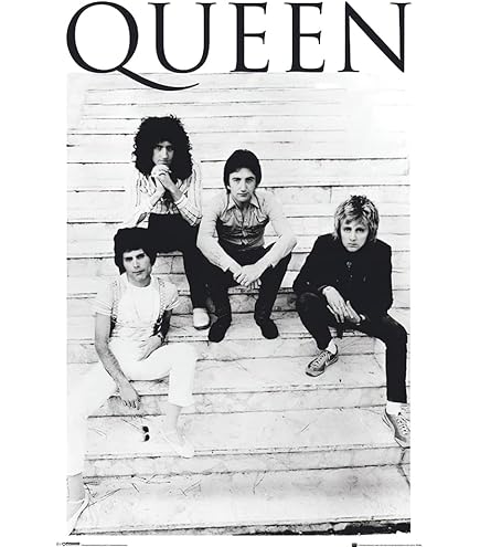 Amazon.com: Queen - B&W Music Poster (Brazil 1981 - The Guys
